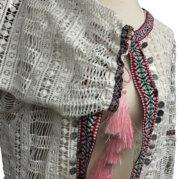 River Island Crochet Top Size Large - Picture 8 of 14